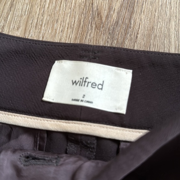 Aritzia Wilfred tie front / jallade pant size 2 - Picture 5 of 5